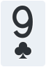 9 of clubs - Free Online Solitaire Card