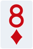 8 of diamonds - Free Online Solitaire Card