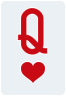 Q of hearts - Free Online Solitaire Card