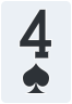4 of spades - Free Online Solitaire Card