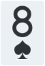 8 of spades - Free Online Solitaire Card
