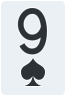 9 of spades - Free Online Solitaire Card